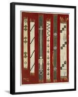 Iroquois Wampum Belts-Grider Rufus-Framed Giclee Print