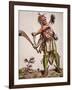 Iroquois Warrior, 1787-null-Framed Giclee Print