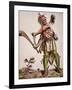 Iroquois Warrior, 1787-null-Framed Giclee Print