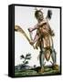Iroquois Warrior-Jacques Grasset de Saint-Sauveur-Framed Stretched Canvas