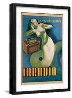 Irradio-Gino Boccasile-Framed Art Print