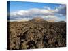 Irregular Blocky Lava and Cinder Cones of Timanfaya National Park, Canary Islands-Robert Francis-Stretched Canvas