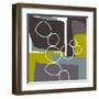 Irregular Circles 3-Jan Weiss-Framed Art Print