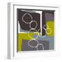 Irregular Circles 3-Jan Weiss-Framed Art Print
