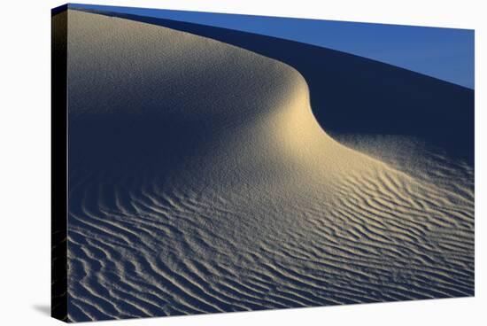 Irregular Ripples On Gypsum Sand Dunes Created By High Winds-Jouan Rius-Stretched Canvas