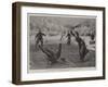 Irrepressible Enthusiasts, Tennis in the Snow-Arthur Hopkins-Framed Giclee Print