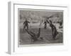 Irrepressible Enthusiasts, Tennis in the Snow-Arthur Hopkins-Framed Giclee Print