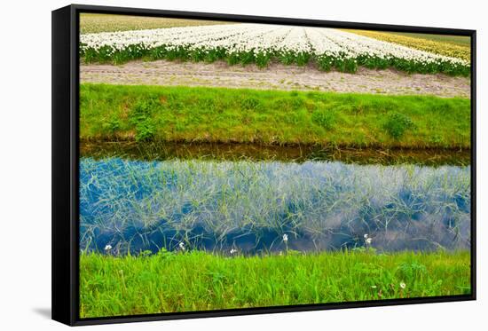 Irrigation Canal-gkuna-Framed Stretched Canvas