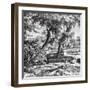 Irrigation Pump, South China, C1890-null-Framed Giclee Print