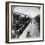 Irt Third Avenue Line Along the Bowery, New York, C.1897-null-Framed Premium Photographic Print