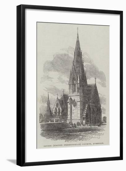 Irvine (United Presbyterian) Church, Ayrshire-null-Framed Giclee Print