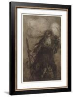 Irving, Rip Van Winkle-Arthur Rackham-Framed Art Print