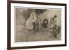 Irving, Rip Van Winkle-Arthur Rackham-Framed Premium Giclee Print