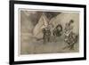 Irving, Rip Van Winkle-Arthur Rackham-Framed Premium Giclee Print