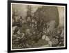 Irving, Rip Van Winkle-Arthur Rackham-Framed Art Print