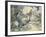 Irving: Sleepy Hollow, 1849-Felix O.C. Darley-Framed Giclee Print