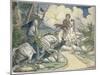 Irving: Sleepy Hollow, 1849-Felix O.C. Darley-Mounted Giclee Print