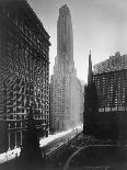 Manhattan Skyline, East River and Brooklyn Bridge-Irving Underhill-Photographic Print