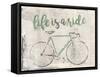 Is A Ride-OnRei-Framed Stretched Canvas