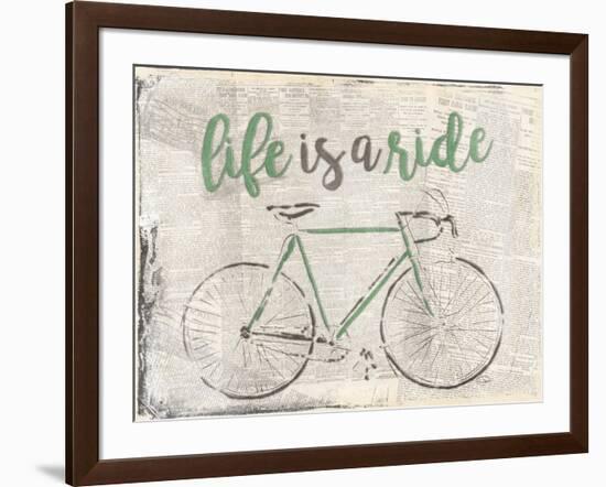 Is A Ride-OnRei-Framed Art Print