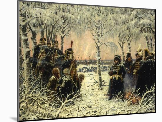 Is Armed? Shooting!, 1899-1900-Vasili Vasilyevich Vereshchagin-Mounted Giclee Print