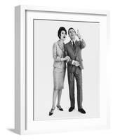 Is it a Bird? Is it a Plane? We'll Never Know What This Couple are Staring at in the Sky-null-Framed Photographic Print