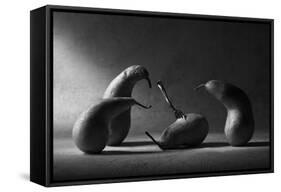 Is It a Murder Or a Suicide?-Victoria Ivanova-Framed Stretched Canvas