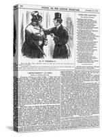 Is it Possible?, 1885-Charles Samuel Keene-Stretched Canvas