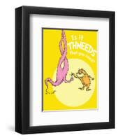 Is It Thneeds? (yellow)-Theodor (Dr. Seuss) Geisel-Framed Art Print