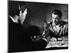 "Is Paris burning?" by Rene Clement with Pierre Vaneck, Kirk Douglas, 1966 (b/w photo)-null-Mounted Photo