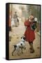 Is That for Me?-George Goodwin Kilburne-Framed Stretched Canvas