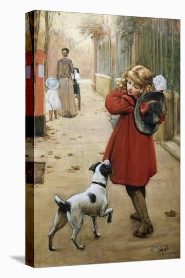 Is That for Me?-George Goodwin Kilburne-Stretched Canvas