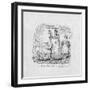 'Is the Labourer worthy of his hire?', 1829-George Cruikshank-Framed Giclee Print