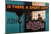 Is There A Short Cut?-Robert Beebe-Mounted Art Print