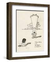 Is This New Zealand?-Charles Robinson-Framed Art Print