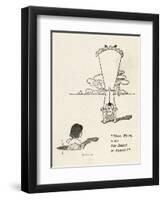 Is This New Zealand?-Charles Robinson-Framed Art Print