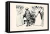 Is This Why the Average Husband and Brother Stay Away?-Charles Dana Gibson-Framed Stretched Canvas