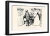 Is This Why the Average Husband and Brother Stay Away?-Charles Dana Gibson-Framed Art Print