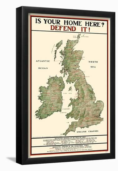 Is Your Home Here Defend It-null-Framed Poster