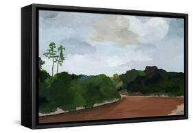 Isa shrine, Isuzu river-Hiroyuki Izutsu-Framed Stretched Canvas