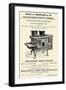 Isaac A. Sheppard and Co. Excelsior Stove Works-null-Framed Art Print