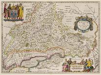 Map of Russia (From: Partes Septentrionalis Et Orientali), 1630S-Isaac Abrahamsz Massa-Mounted Giclee Print