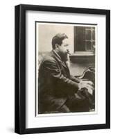 Isaac Albeniz Spanish Composer-null-Framed Art Print