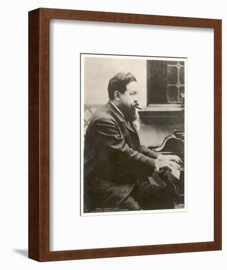 Isaac Albeniz Spanish Composer-null-Framed Art Print