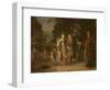 Isaac and Rebecca by the Well of Lahai-Roi-Gerbrandt Van Den Eeckhout-Framed Giclee Print