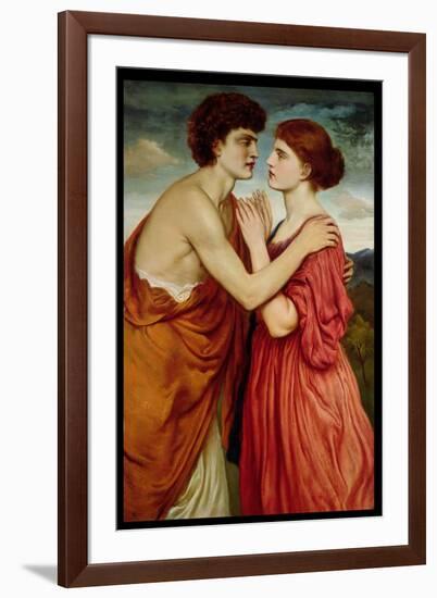 Isaac and Rebecca-Simeon Solomon-Framed Giclee Print