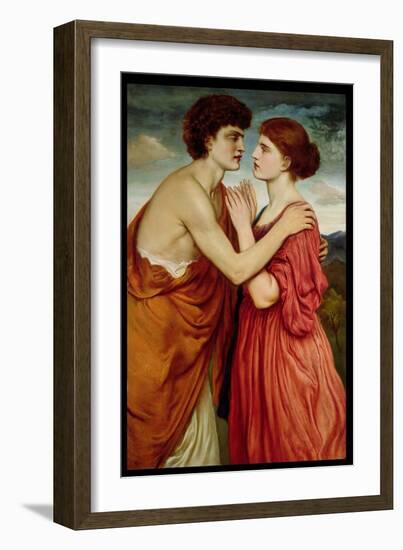 Isaac and Rebecca-Simeon Solomon-Framed Giclee Print