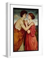Isaac and Rebecca-Simeon Solomon-Framed Giclee Print