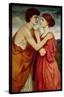 Isaac and Rebecca-Simeon Solomon-Stretched Canvas