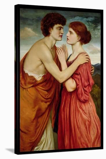 Isaac and Rebecca-Simeon Solomon-Stretched Canvas